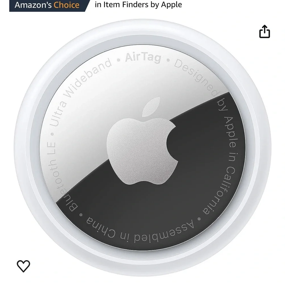 Apple AirTag and leather loop set